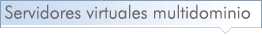 Servidores Virtuales Multidominio - Windows o Linux